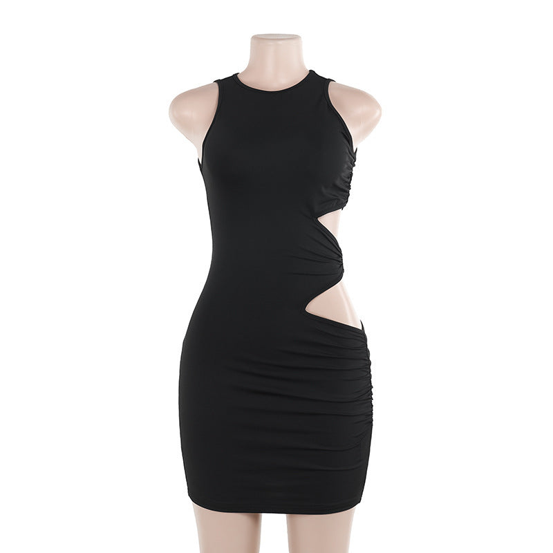 Tight and sexy hollow out hip hugging skirt for women