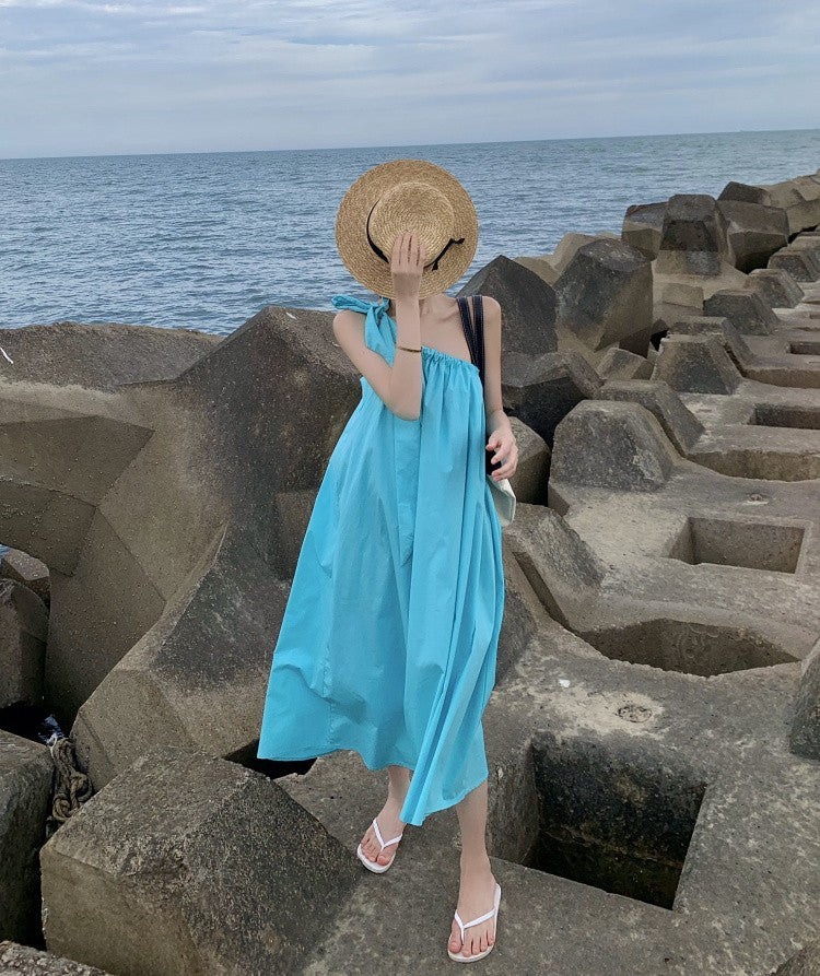 Marina Off-Shoulder Resort Midi Dress