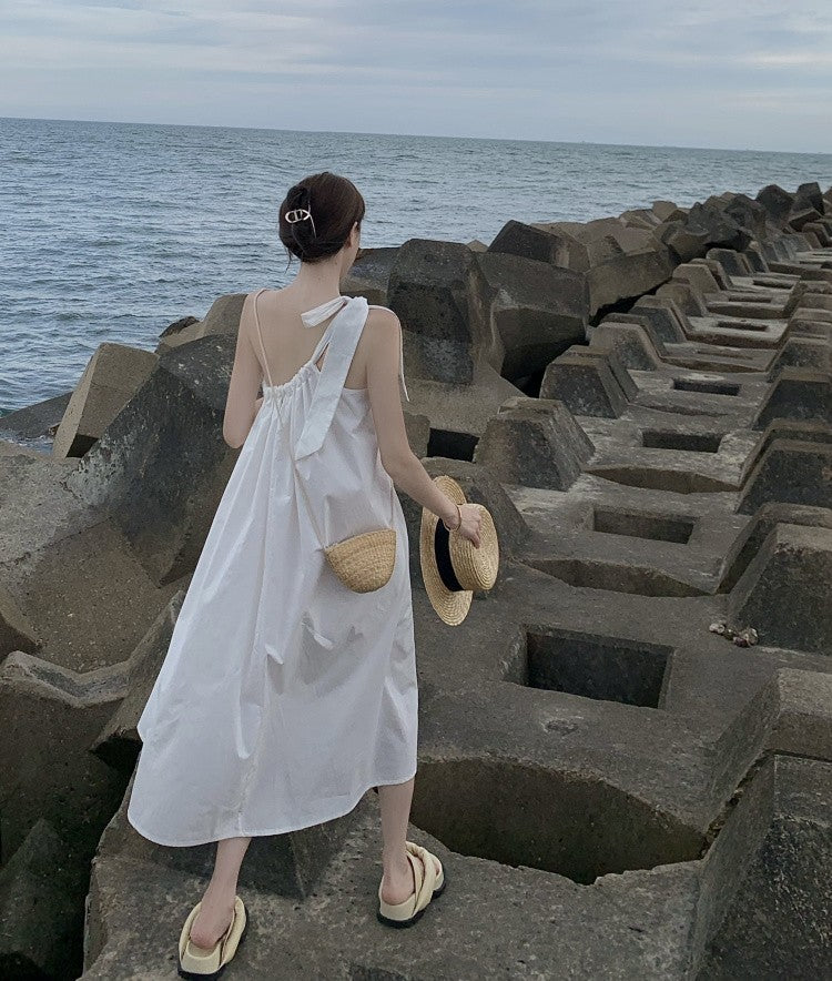 Marina Off-Shoulder Resort Midi Dress