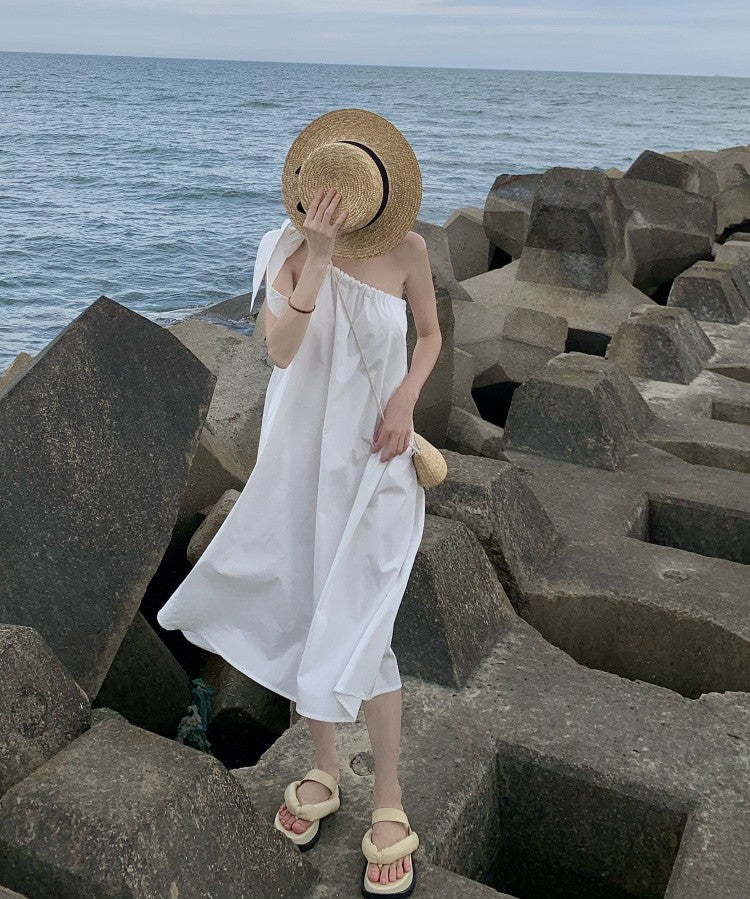 Marina Off-Shoulder Resort Midi Dress